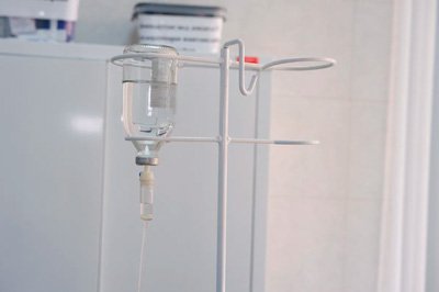 Капельница с ципрофлоксацином